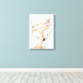 Toile Art - Princesse Fox Nursery (Insitu (Plancher de Bois))