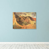 Toile Art raffiné Osny Stormy Météo par Paul Gauguin (Insitu (Plancher de Bois))