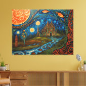 Toile Art réchauffement climatique (Insitu(Salon))