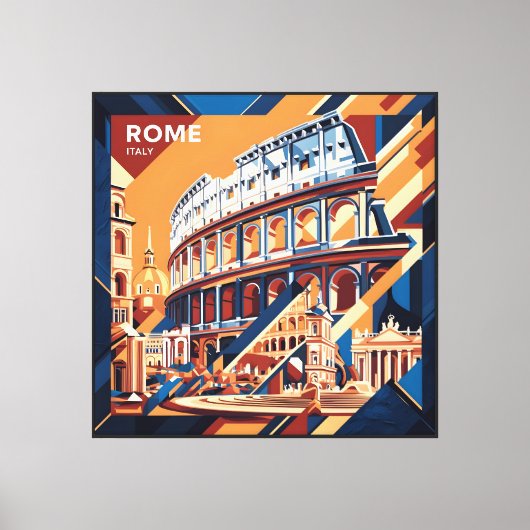 Toile Art Rome (Recto)