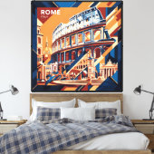 Toile Art Rome (Insitu(Chambre))