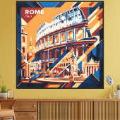 Toile Art Rome (Insitu(Salon))