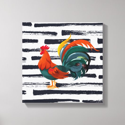 Toile Art-Rooster (Recto)