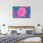 Toile Art rose Fleur Jardin Canvas (Insitu(Chambre))