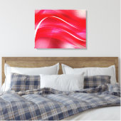 Toile Art-Rouge Abstrait (Insitu(Chambre))