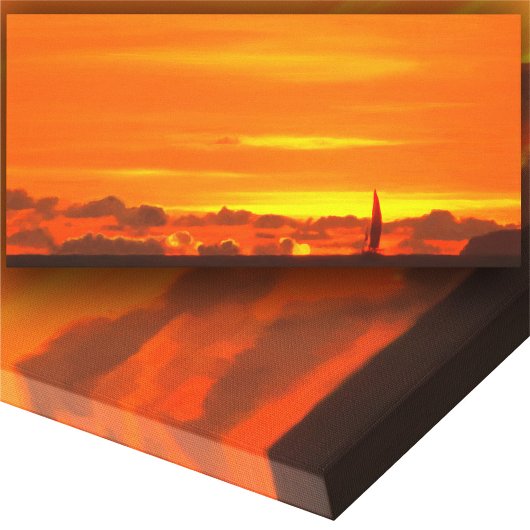 Toile Art Sunset 1300