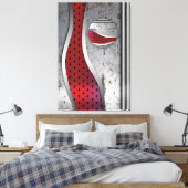Toile Art texturé en métal 3D (Insitu(Chambre))