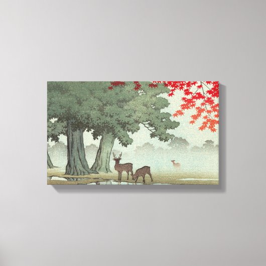 Toile Art Ukiyoe Japonais (Hasui Kawase) (Recto)