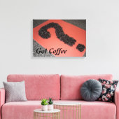 Toile Art unique de grains de café (Insitu(Salon))