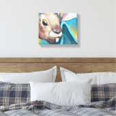 Toile Art urbain lapin Art urbain peinture murale lapin (Insitu(Chambre))