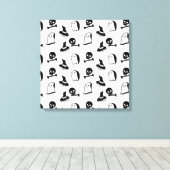 Toile Art vectoriel Halloween (Insitu (Plancher de Bois))