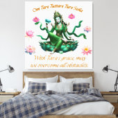 Toile Art/ Vert Tara (Insitu(Chambre))