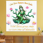 Toile Art/ Vert Tara (Insitu(Salon))