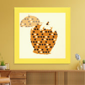 Toile Art vintage Apple (Insitu(Salon))