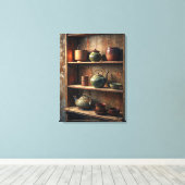 Toile Art Wabi Sabi (Insitu (Plancher de Bois))