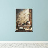 Toile Art Wabi Sabi (Insitu (Plancher de Bois))