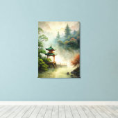 Toile Art Wabi Sabi (Insitu (Plancher de Bois))