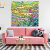Toile Art Water Lily Pond (Insitu(Salon))