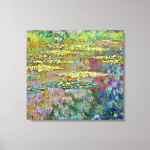 Toile Art Water Lily Pond
