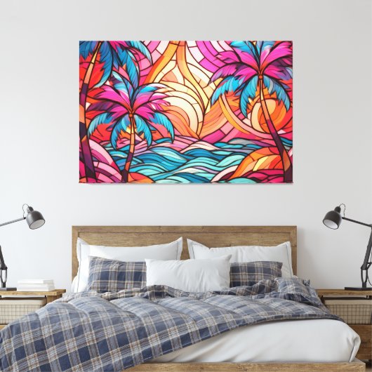 Toile Art XL tropical (Insitu(Chambre))