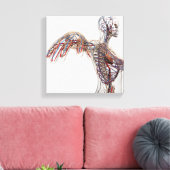 Toile Artères, Veines Et Système Lymphatique 2 (Insitu(Salon))