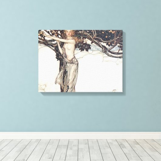 Toile Arthur Rackham Freya (Insitu (Plancher de Bois))
