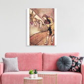 Toile Arthur Rackham | Image aquarelle d'origine (Insitu(Salon))