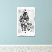 Toile Arthur Rimbaud (Insitu (Plancher de Bois))