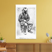 Toile Arthur Rimbaud (Insitu(Salon))