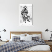 Toile Arthur Rimbaud (Insitu(Chambre))