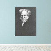 Toile Arthur Schopenhauer (Insitu (Plancher de Bois))