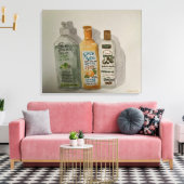 Toile Articles de toilette d'aquarelle originaux (Insitu(Salon))