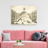 Toile Artificial Mount Parnassus, engravé par Johannes V (Insitu(Salon))