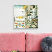 Toile Artiste de plumes aztèques (Insitu(Salon))