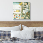 Toile Artiste de plumes aztèques (Insitu(Chambre))
