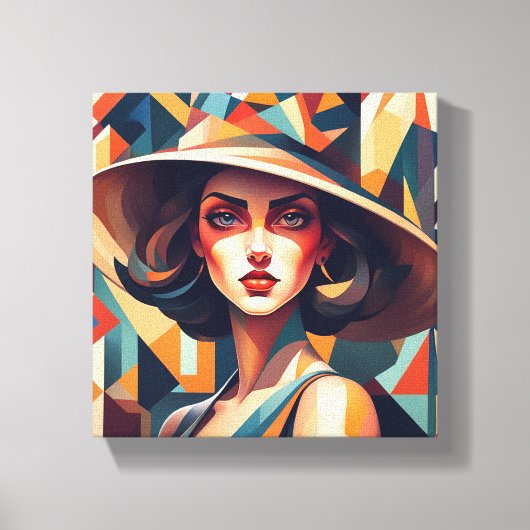 Toile Artistique "Radiant Serinity" (Recto)