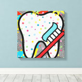 Toile Arts dentaires (Insitu (Plancher de Bois))