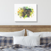 Toile *~* Artsy Vineyard Vineery Grape AR21 Cave à vin (Insitu(Chambre))