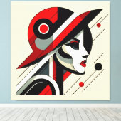 Toile Artwork visuel n° 1 (Insitu (Plancher de Bois))