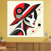 Toile Artwork visuel n° 1 (Insitu(Salon))