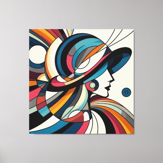 Toile Artwork visuel n° 10 (Recto)