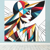 Toile Artwork visuel n° 2 (Insitu (Plancher de Bois))