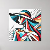 Toile Artwork visuel n° 3 (Recto)