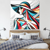 Toile Artwork visuel n° 3 (Insitu(Chambre))