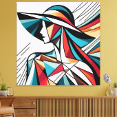 Toile Artwork visuel n° 3 (Insitu(Salon))