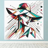 Toile Artwork visuel n° 5 (Insitu (Plancher de Bois))