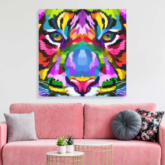 Toile Arty Tiger (Insitu(Salon))