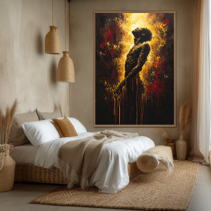 Toile Ascension de l'âme Expressionniste contemporain A