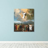 Toile Ascension (Jésus-Christ ascendant au Ciel) (Insitu (Plancher de Bois))