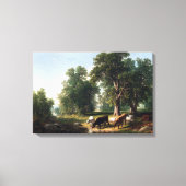 Toile Asher Brown Durée et été après-midi (Recto)